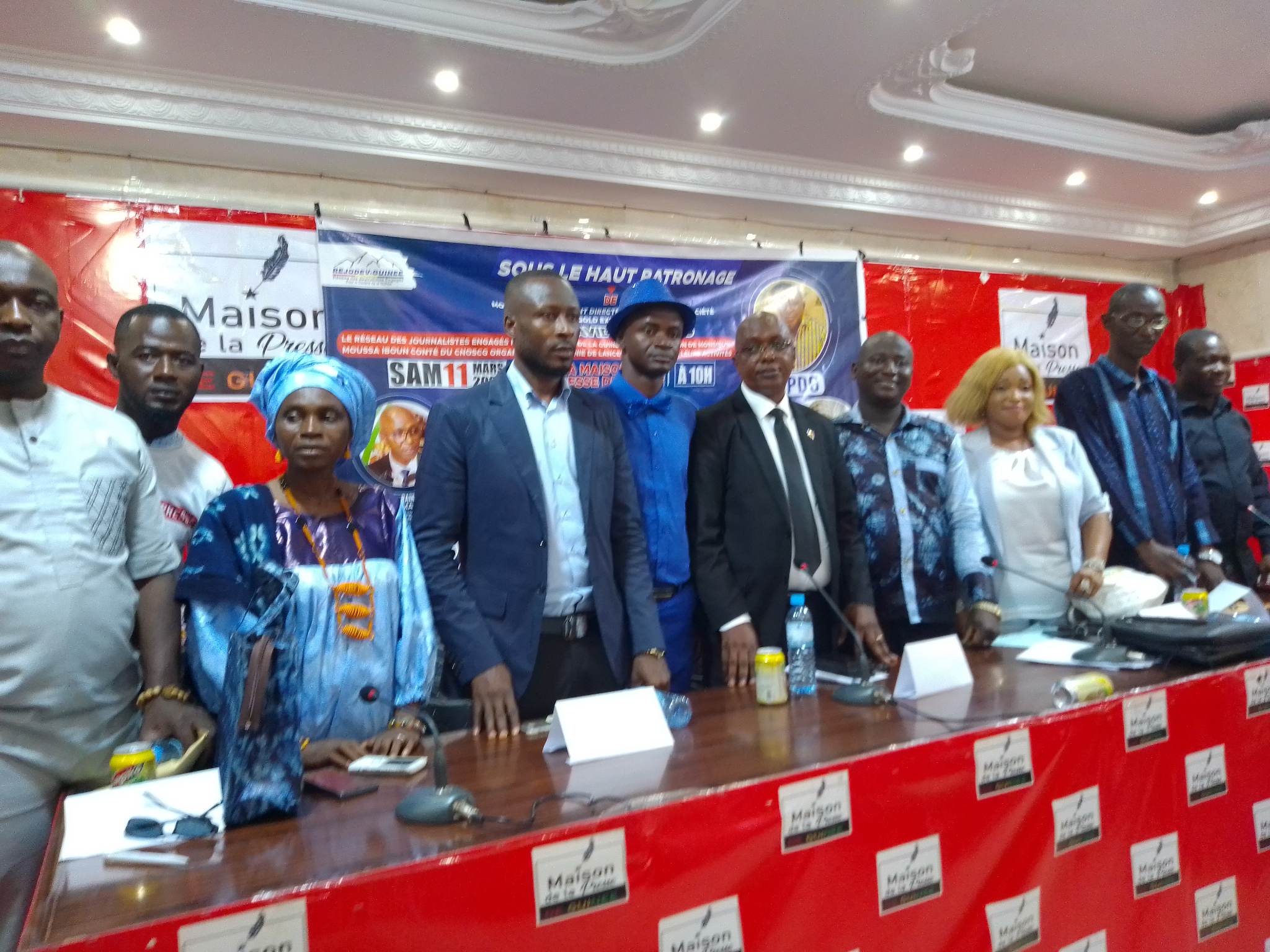 Guinée le REJODEVGUINÉE lance officiellement ses activités à Conakry Guinée Nondi